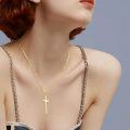 wholesale 925 Sterling Silver Cross Pendant With Blue Opal And Philippians Inscription-0-38