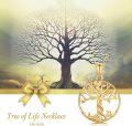 wholesale 14K Gold Celtic Tree of Life Pendant Necklace for Women - 18 Chain-0-2