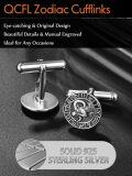 wholesale 925 Sterling Silver Aries Zodiac Sign Cufflinks for Men (Pair)-0-3