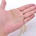 wholesale 14K Gold (Au585) Nickel-Free Hypoallergenic Lightweight Chain 1mm-1.35mm 14-36 Lobster Clasp Gift for Women-0-3