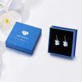 wholesale 925 Sterling Silver Blue Moonstone Axolotl Drop Earrings for Girls and Women-0-6