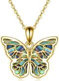 wholesale Sterling Silver Urone Butterfly Pendant Necklace for Women-0-5
