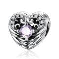 wholesale 925 Sterling Silver Stone Angel Wing Charm Bracelet Jewelry Gift for Women-0-0