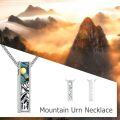 wholesale 925 Sterling Silver Memorial Keepsake Pendant With Abalone Sun Moon Trees Urn-0-2
