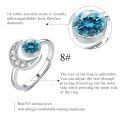 wholesale 925 Sterling Silver Crescent Moon Purple Birthstone Ring White Gold Plated For Women-0-3