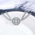 wholesale 925 Sterling Silver Catholic Saint Medal Protection Bracelet  for Men Women -0-1