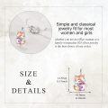 wholesale 925 Sterling Silver Fox Cup Heart Stud Earrings  for Women Girls-0-3