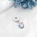 wholesale 925 Sterling Silver Artist Palette Charm Beads Fits Bracelets Necklace Jewelry for Women-0-4
