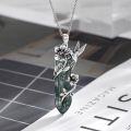 wholesale Sterling Silver Quartz Hummingbird Necklace Gift for Women Mom-0-32
