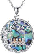 wholesale TOUPOP Christmas Gifts For Mom Mother And Daughter/son Necklace 925 Sterling Silver Family Tree Of Life Jewelry Birthday For Women Wife Grandma -0-0