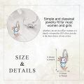 wholesale 925 Sterling Silver Cute Axolotl Earrings-0-4