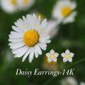 wholesale 14K Gold Flower Diamond Stud Earrings - Gift for Her-0-5