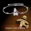 wholesale 925 Sterling Silver Gothic Voodoo Witch Bracelet - Hypoallergenic Nickel-Free Gift for Women-0-5