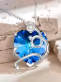 TOUPOP 925 Sterling Silver Cross Pendant Necklace for Women Men-0-3
