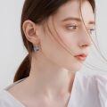 wholesale 925 Sterling Silver Howling Wolf Earrings-0-1