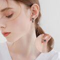 wholesale 925 Sterling Silver Raccoon Hoop Earrings for Women - Adorable Animal  Set-0-1