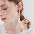 wholesale 925 Sterling Silver Raccoon Hoop Earrings for Women - Adorable Animal  Set-0-1