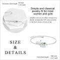 wholesale 925 Sterling Silver Pineapple Charm Anklet with Green Enamel and CZs - Adjustable Chain Links for Women's Fashion Jewelry (Beach Style)-0-2
