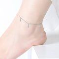 wholesale 925 Sterling Silver Pineapple Charm Anklet - Summer Beach Jewelry for Women-0-1