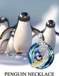 wholesale Penguins Necklace For Women 925 Sterling Silver Penguins Pendant Jewelry Christmas Birthday Gifts For Women Sister Daughter -0-3
