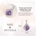 wholesale 925 Sterling Silver Moonstone Lapis Larimar Moss Agate Teardrop Filigree Pendant-0-25