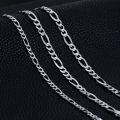 wholesale 925 Sterling Silver Figaro Link Chain Bracelet 4 5 5mm 7 9 Unisex-0-2