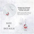 wholesale 925 Sterling Silver Cupcake Penguin Heart Drop Dangle Earrings for Women Girls Valentine's Day Gift-0-5
