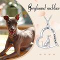 wholesale TOUPOP Heart Dog Necklace 925 Sterling Silver Dachshund/corgi/shih Tzu/yorkshire Terrier/basset Hound/greyhound Pendant Jewelry Dogs Lover Christmas Gifts For Women -0-4