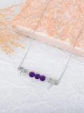 wholesale 925 Sterling Silver Dragonfly Rose Quartz Beads Necklace For Women-0-1