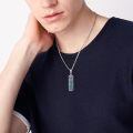 wholesale 925 Sterling Silver Messianic Star Of David Menorah Abalone Shell Pendant Necklace-0-4