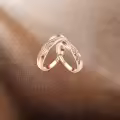 TOUPOP Sterling Silver Moissanite Couple Rings Set Anniversary Wedding Band-0-5
