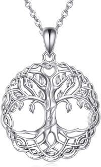 wholesale 925 Sterling Silver Tree of Life Pendant Necklace Norse s for Her Him-Tree of Life