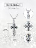 wholesale 925 Sterling Silver Cross Pendant Necklace - Religious s for Her-0-1