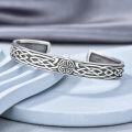 wholesale 925 Sterling Silver Celtic Knot Bracelet for Men-0-4
