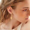 wholesale 925 Sterling Silver Orange Slice Opal Drop Earrings for Women Gift-0-5