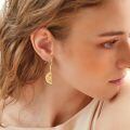 wholesale 925 Sterling Silver Orange Slice Opal Drop Earrings for Women Gift-0-5