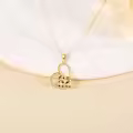 wholesale 14K Gold Lion Tree of Life Pendant Necklace 14K Gold Minimalist Fine s for Her Valentines Day Mother's Day Anniversary Birthday Present Ideas-0-3