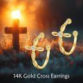 wholesale 14K Gold Flower Shape No-Piercing Ear Cuffs for Women-0-2