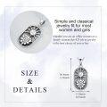 wholesale 925 Sterling Silver Leo Zodiac Pendant Necklace for Women-0-4
