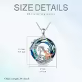 TOUPOP Sterling Silver & Stone Horse Necklace Gift for Women-0-3