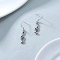 wholesale 925 Sterling Silver Musical Note Trumpet Design Dangle Earrings Gift for Her-0-3