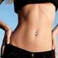 wholesale 925 Sterling Silver Butterfly Belly Button Ring Dangle Hoop Opal Body Piercing s for Women (14g)-0-3