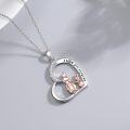 wholesale 925 Sterling Silver Opal Bunny Pendant Necklace - Easter s for Women-0-3