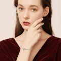 wholesale 925 Sterling Silver Best Friend Heart Charm Bead White Gold Plated Cz Crystal-0-4