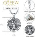 wholesale 925 Sterling Silver Saint Christopher Protect Us Pendant with 24+2 Extender Chain for Men Women Gifts Jewelry-0-3