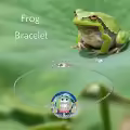TOUPOP Sterling Silver Crystal Frog Bracelet Women's Birthday Christmas Jewelry Gift-0-1