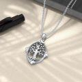 wholesale 925 Sterling Silver Cubic Zirconia Tree of Life Pendant Necklace for Women Family s-0-2