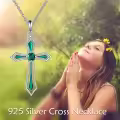 wholesale 925 Sterling Silver 5A CZ Birthstone Necklaces Wholesale for Women Men-0-5