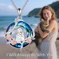 wholesale TOUPOP Cat Necklace For Women Sterling Silver Crystal Cats Jewelry Birthday Christmas Gifts -0-1