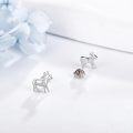wholesale 925 Sterling Silver Donkey Stud Earrings for Women - Cute Animal  Idea-0-4